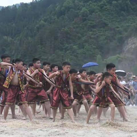 黎平四寨的摔跤节