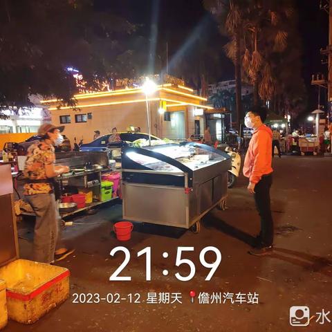 儋州市夜间大气巡查“不打烊”