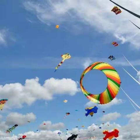 岚山哈佛～七彩宝屋～创意DIY.手绘风筝