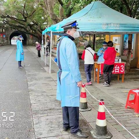 保护“绿色”，奋战一线