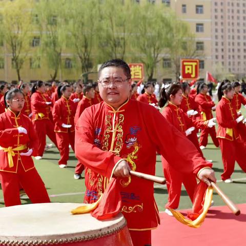 太极进校园 国粹润少年 怀仁峪宏中学太极操比赛圆满落幕