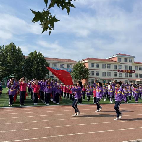 2021年昌黎县昌黎镇第五完全小学“童心向党迎百年”一年级入队仪式暨“六一”庆祝主题活动