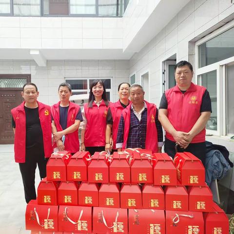 中秋慰问暖夕阳 敬老爱老显关怀