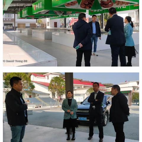 赤山镇到其他乡镇参观学习智慧农贸市场打造和垃圾分类工作