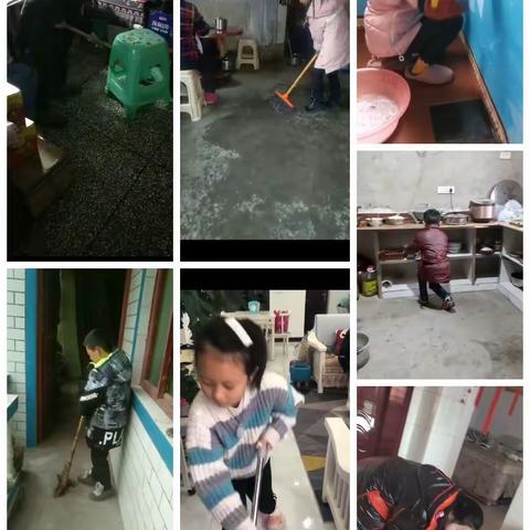 蒲场镇儒溪小学“文明礼仪——寒假大家动”活动