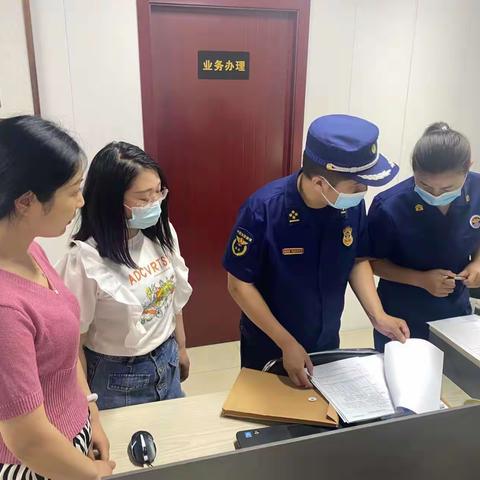 曹妃甸工业区消防救援大队对辖区消防技术服务机构进行专项检查