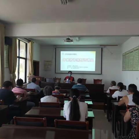 兰溪市水亭畲族乡金印村文化礼堂开展学习实践科学理论知识讲座活动