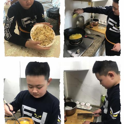 居家爱美食 童心庆五一 ——长春市宽城区宋家小学五年四班“五一”美食活动