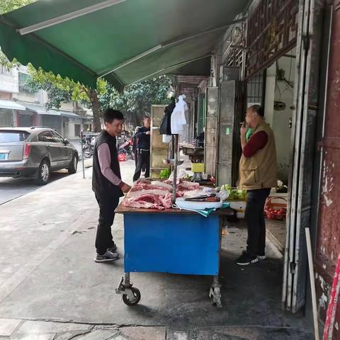 新华社区开展创建文明城市整治活动