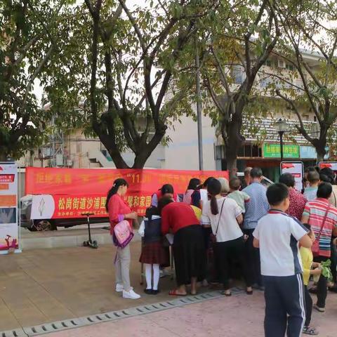 沙浦围社区 “拒绝家暴 ‘宝’家平安” 11·25国际反家暴日普法宣传活动