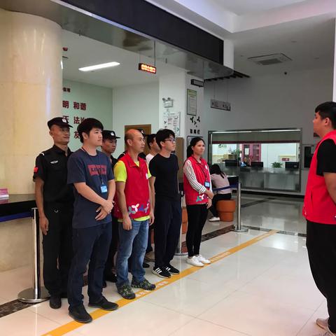 沙浦围社区开展常态化巡查整治行动