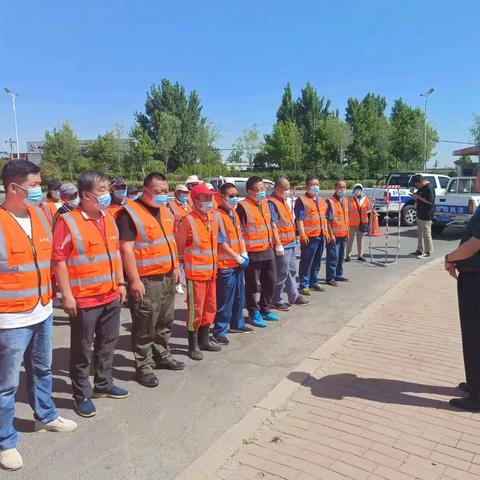 复兴区城管局组织开展防汛应急演练