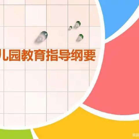 【幼小衔接，我们在行动】——沙湖中心幼儿园《幼儿园教育指导纲要（试行）》学习与宣传（三）