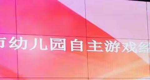 温县第二实验小学附属幼儿园全体教师参加焦作市幼儿园自主游戏经验交流会