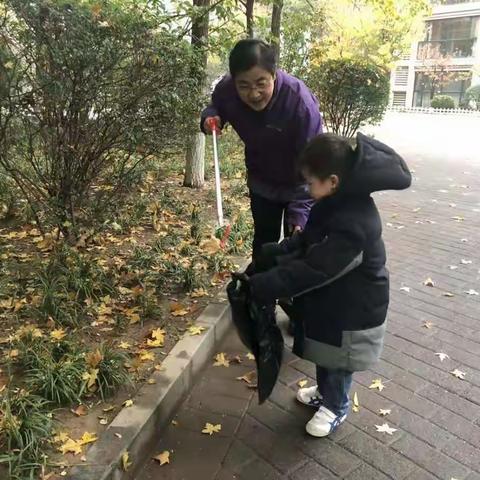 【历山名郡社区】周末不忘守初心 冒雨创城战寒风