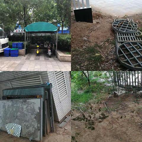 创卫在路上，环境归整洁——历山名郡社区创卫进行中