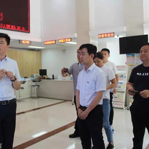 淄博市张店区人民政府公园街道到历山名郡社区考察学习