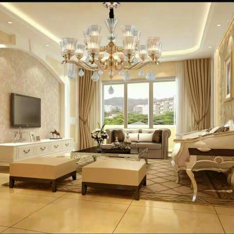 灯饰安装效果图