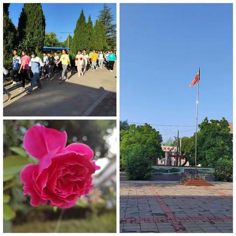 火热的六月，收获的季节 ——第十九周值周工作纪实