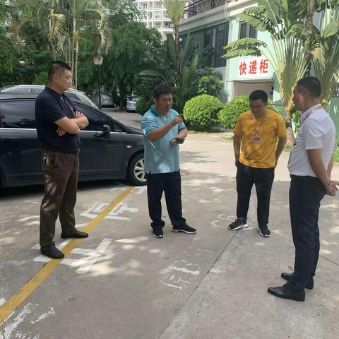 吴明勇副区长带队检查环保督办件整改落实及重点社区（村）人居环境整治情况