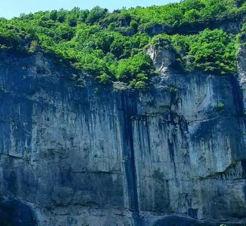 邢台云梦山墨泼天书崖