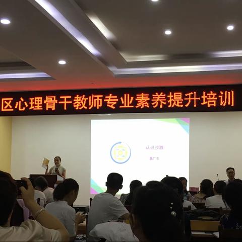 三组沙里淘金——记莱芜区心理骨干教师专业素养培训第二天