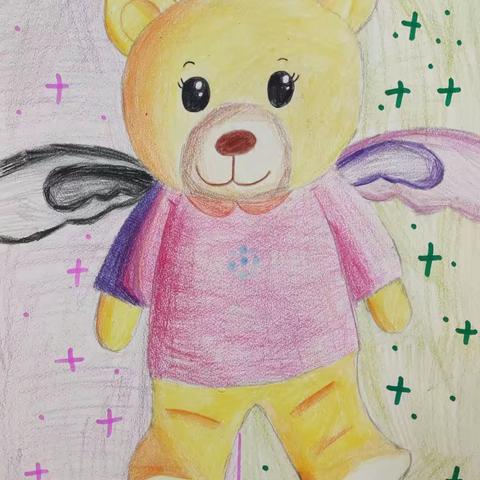 暑假学生绘画作品集8