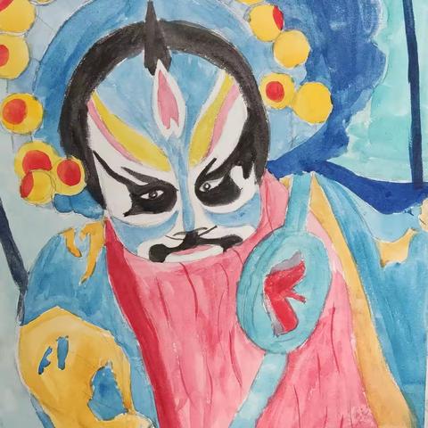 暑假班学生绘画作品4