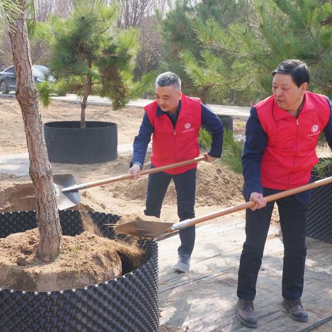 税来春风添彩泾河 植此新绿扮靓西咸