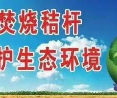 禁止焚烧秸秆，共守一片蓝天 ——金太阳幼儿园消防安全露天禁烧致家长一封信