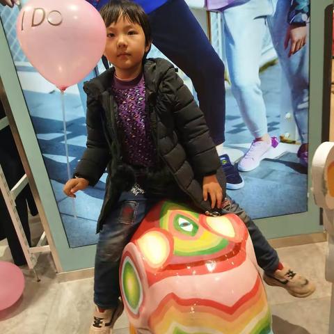 逛王府井的时候