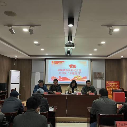 房镇镇西吕村11月份工作动态