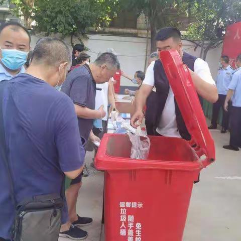 石家庄市桥西区友谊街道办事处垃圾分类宣传活动