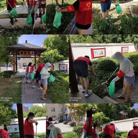 汉阳区永丰街开展“全民战疫 清洁家园”周末爱国卫生大扫除活动