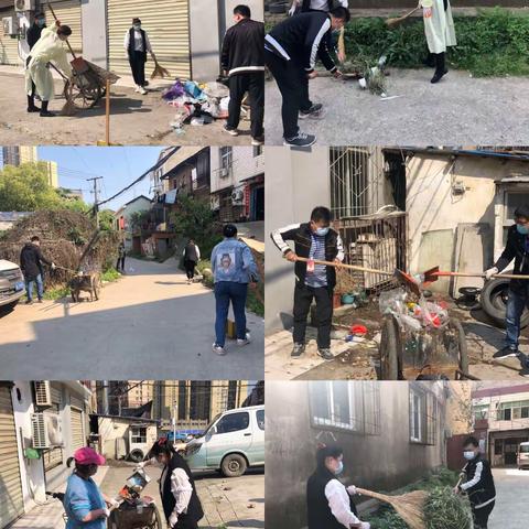 汉阳区永丰街开展“防疫有我，爱卫同行”周未劳动