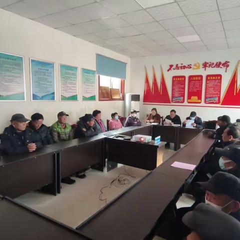 吴家村党支部召开基层党组织生活会开展民主评议党员活动