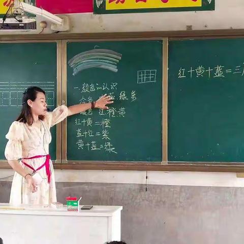 新泰市岳家庄乡东峪联办小学“画笔展风采，兴趣促成长”