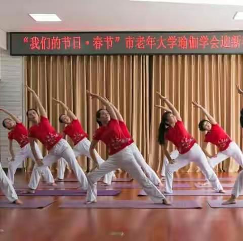 “我们的节日 • 春节”  滨州市老年大学瑜伽学会迎新春联谊会