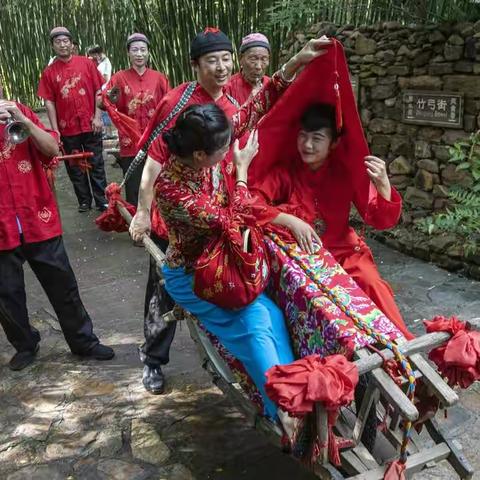 中国十大最美乡村竹泉村行摄游之（三）----热热闹闹嫁新娘