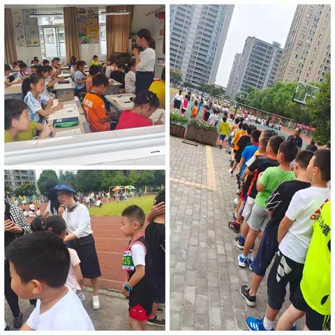实验小学303班秋季运动会，团结 开拓 奋进