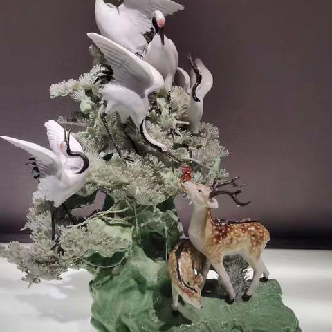 景德镇博物馆里的瓷器