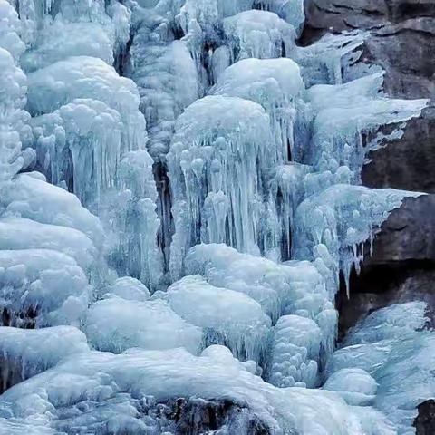 醉美《北九水》冰瀑与瀑布