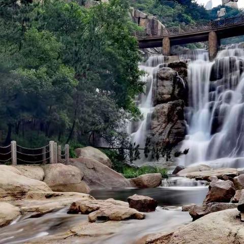 《北九水》慢门拍水景