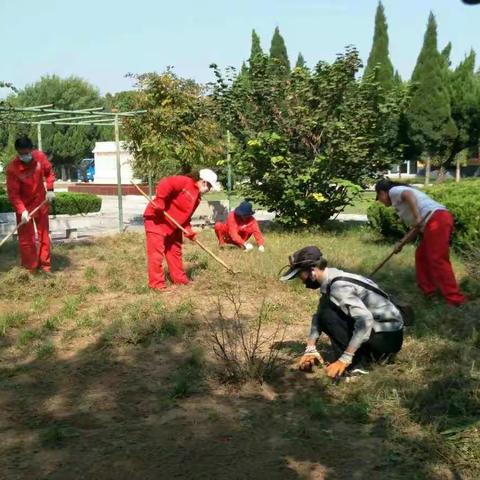 真心服务为居民、同心同创迎国庆