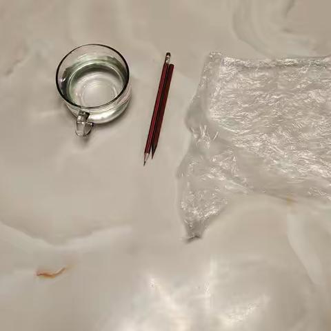 大家好，我是五（1）班的蔡晨乐。我今天来做的实验是《扎不破的水袋》