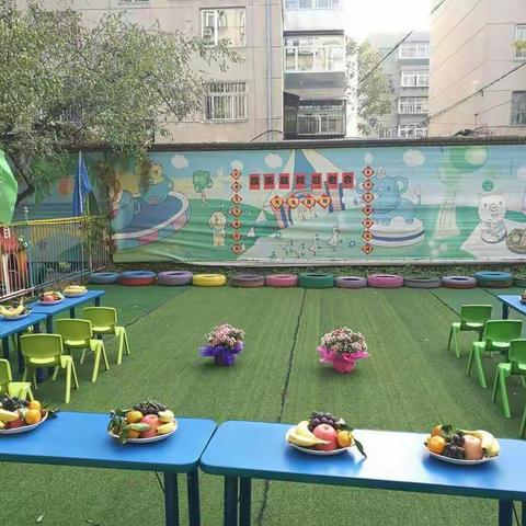 儿童团幼儿园――九九重阳品茶品糕敬老会