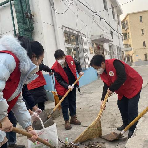 新春处处志愿红，岁寒情深暖意浓———东窑房社区新时代文明实践站