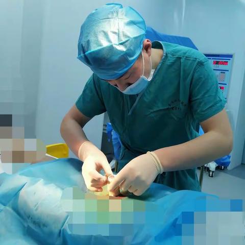 包皮粘连分开啦！