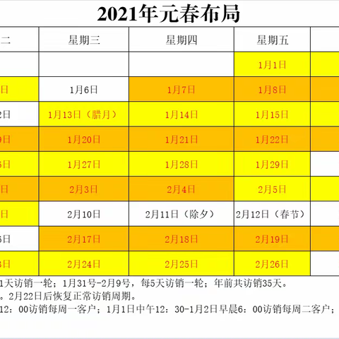 致广大卷烟零售客户2021年元春卷烟访销时间及存款明细表