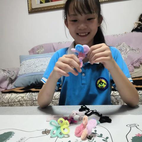 肥乡区明德小学“红色育苗工程”—趣味手工，乐在其中